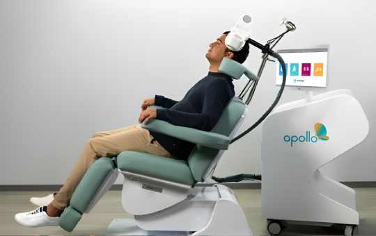 TMS brain stimulation treatment