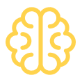 Brain check icon