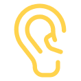 Ear check icon